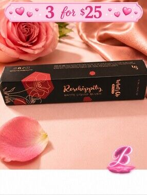 3/$25 What's Up Beauty Rosehippity Matte Liquid Blush Shade "Leonidas"